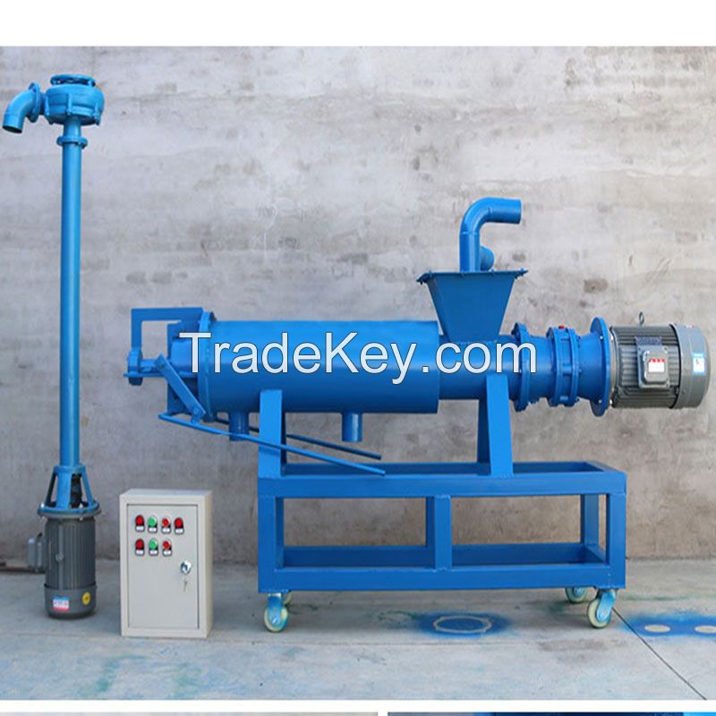 waste Chicken cow dung manure dewatering and separator Machine