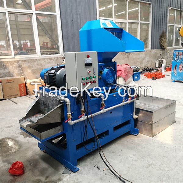 wet copper cable granulator machine