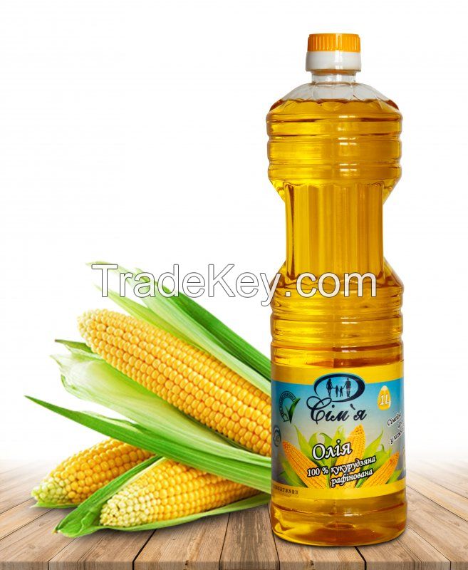 100% Pure Refined Corn Oil