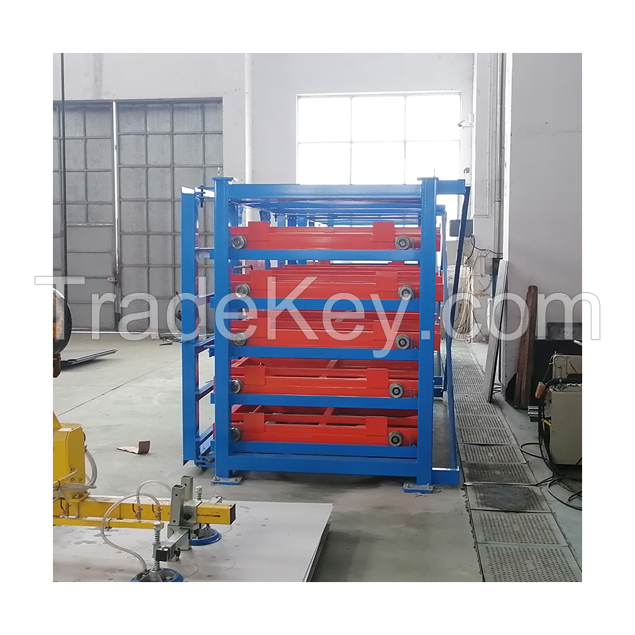 Steel Plate Storage Solution Roll out drawers Rack System Supplier
