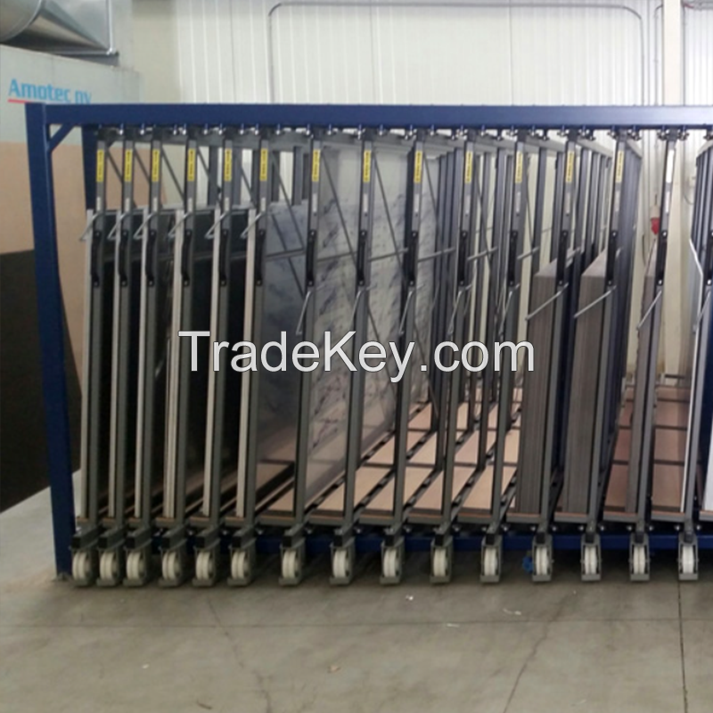 Vertical Storage Rack Industrial Sheet Organizer and Storage System