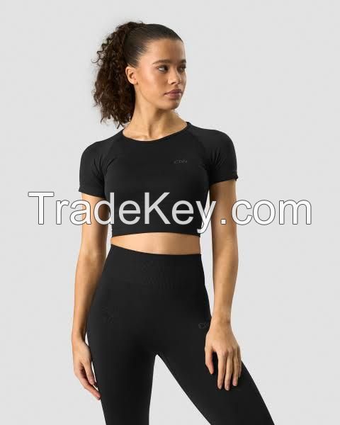 Custom Logo Women Sport Clothes Ladies Gym Fitness Active