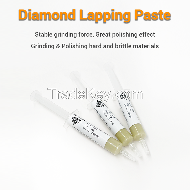 Customized Diamond Lapping Compound Paste For Grinding and Polishing