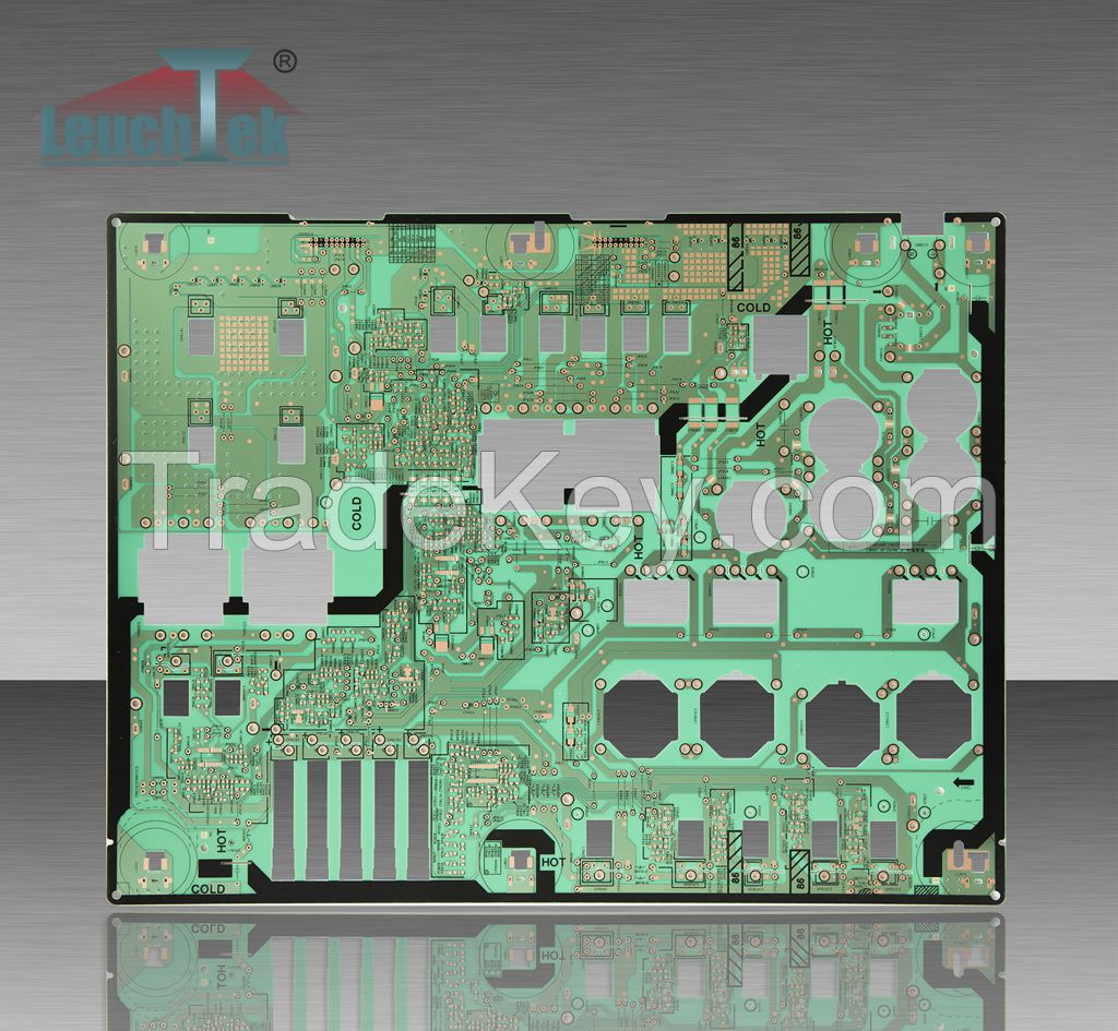 Sell Offer single Electronic TV PCB printed circuit board in Aluminum Basic FR4 CEM3