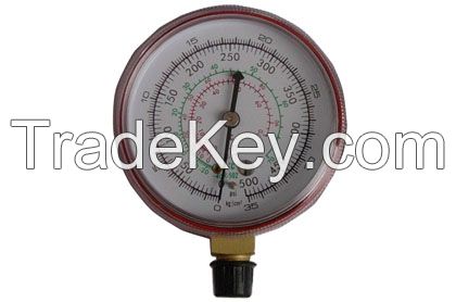 Refrigerant pressure gauge (refrigeration gauge, HVAC/R parts)