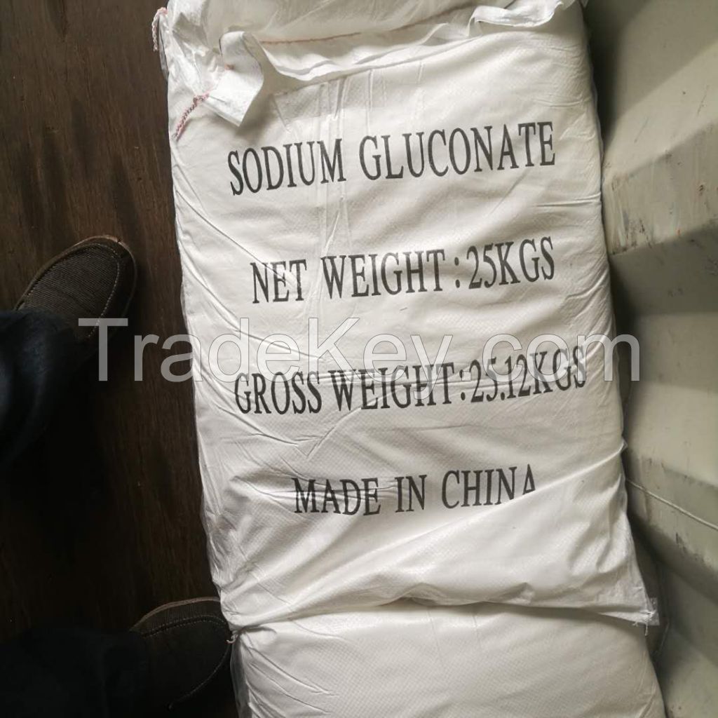 Sodium gluconate C6H11NaO7 retarder CAS 527-07-1