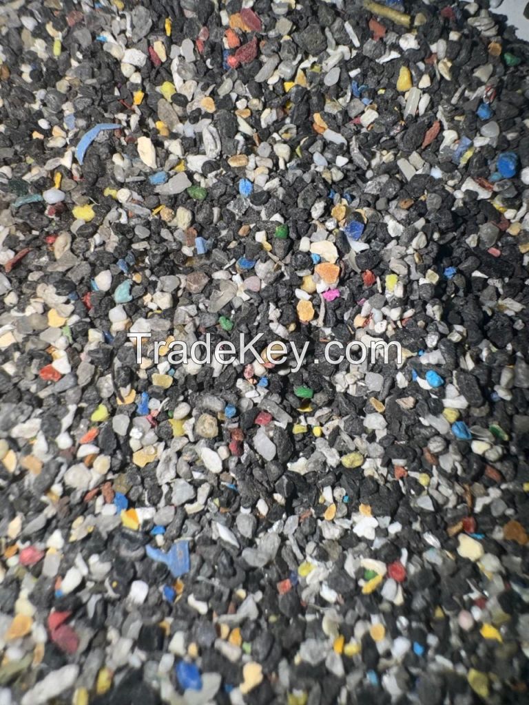 Shredded E-Waste Plastic 1-2 mm