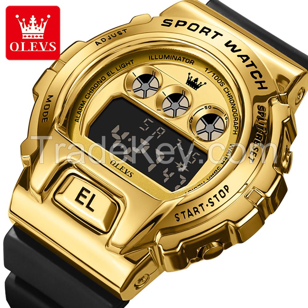 OLEVS 1105 relojes para hombre Luminous function men wrist sport digital watches