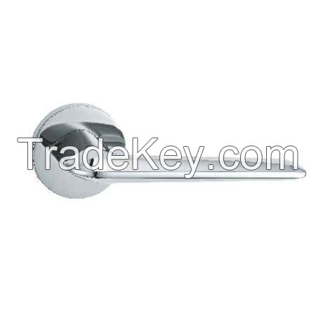 Luxury Design Zinc Alloy Door Handle on Rosette (Rose)