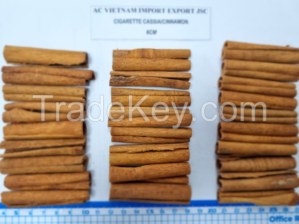 VIETNAM CINNAMON STICK 6CM/ CUSTOMIZED LENGTH GOOD QUALITY