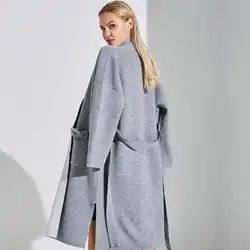 Long Women sweater cardigan