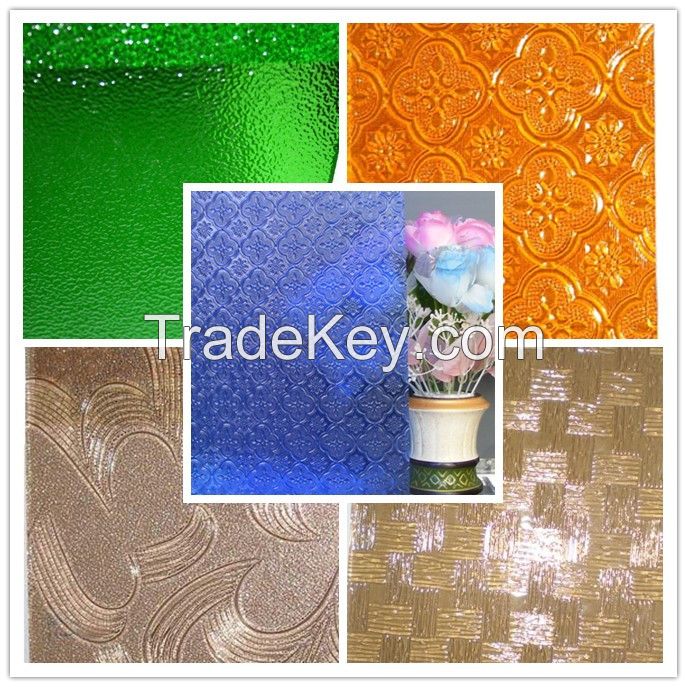 Wooven/Mayflower/Nashiji/Mistlite/Diamond Patterned Glass Figured Glass