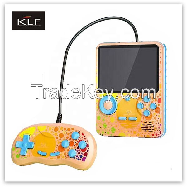 G6 handheld game player 3.5Inch 666 in 1 handheld Video Game Console TV connection Power Bank G5 G7 G6 Game Console Kids gift