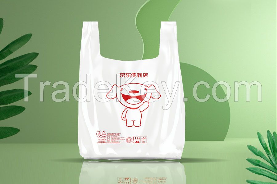 Selling Biodegradable Vest Grocery Bag