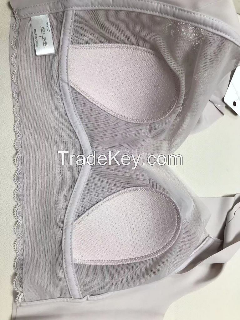 Most comfortable rabbit-ear type pads bra, QB028, chengsheng trade