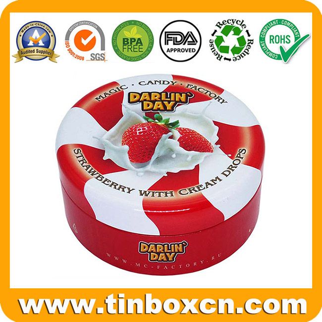 Sell Offer Customized round candy tin box