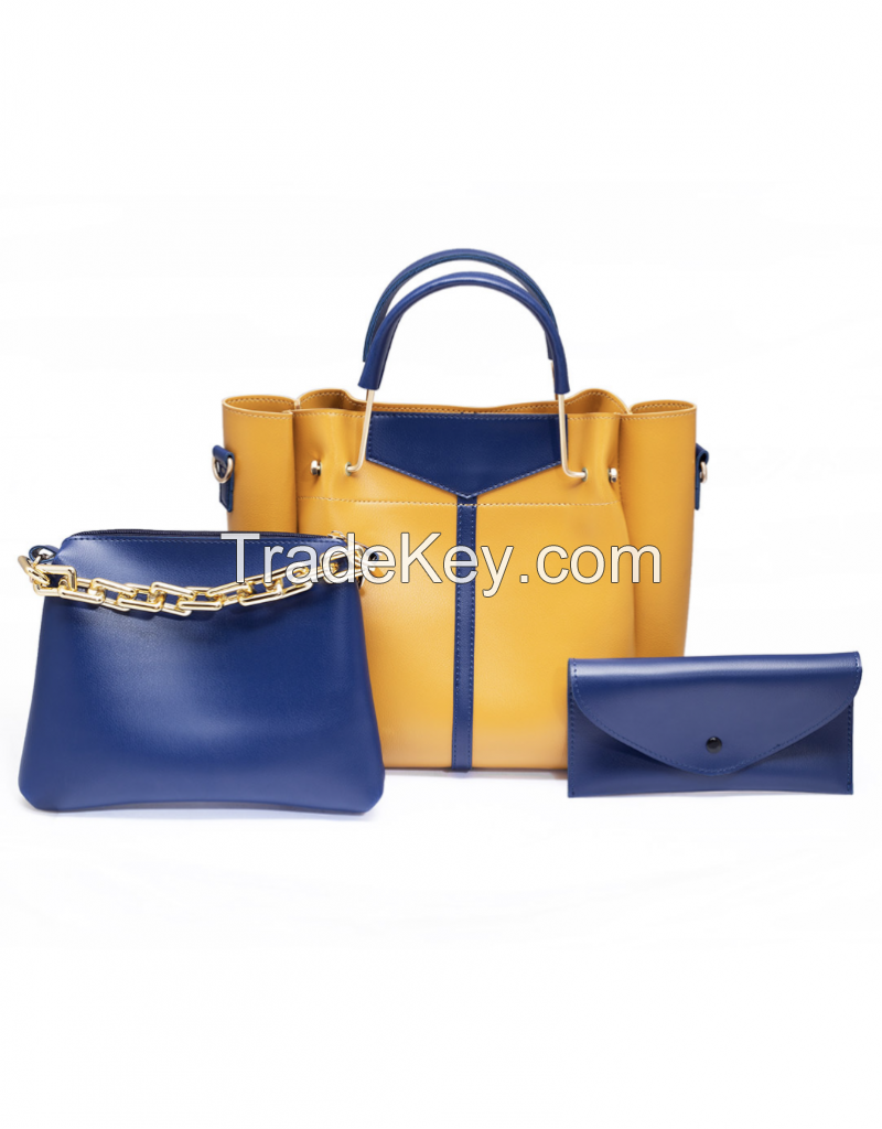 RangooN BLOOM CLOSET MUSTARD 3 PIECES HANDBAG