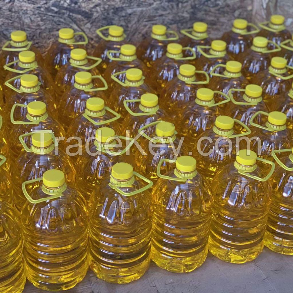 Sunflower unrefined oil