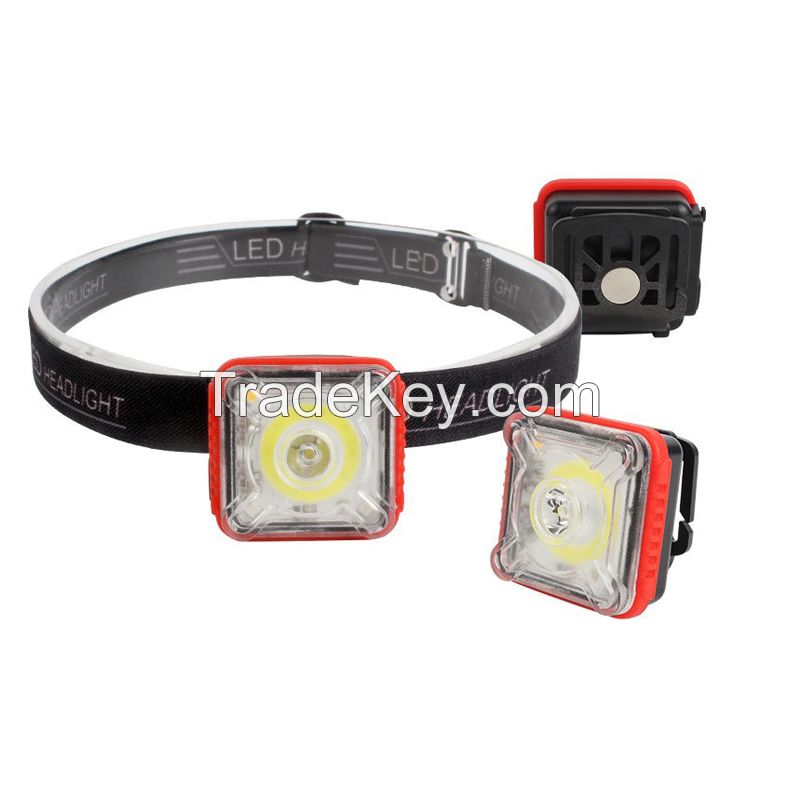 Multifunctional Work Light Headlamp Cap Clip Lamp Outdoor Camping Tent Lamp Multi Light Source Signal Lamp