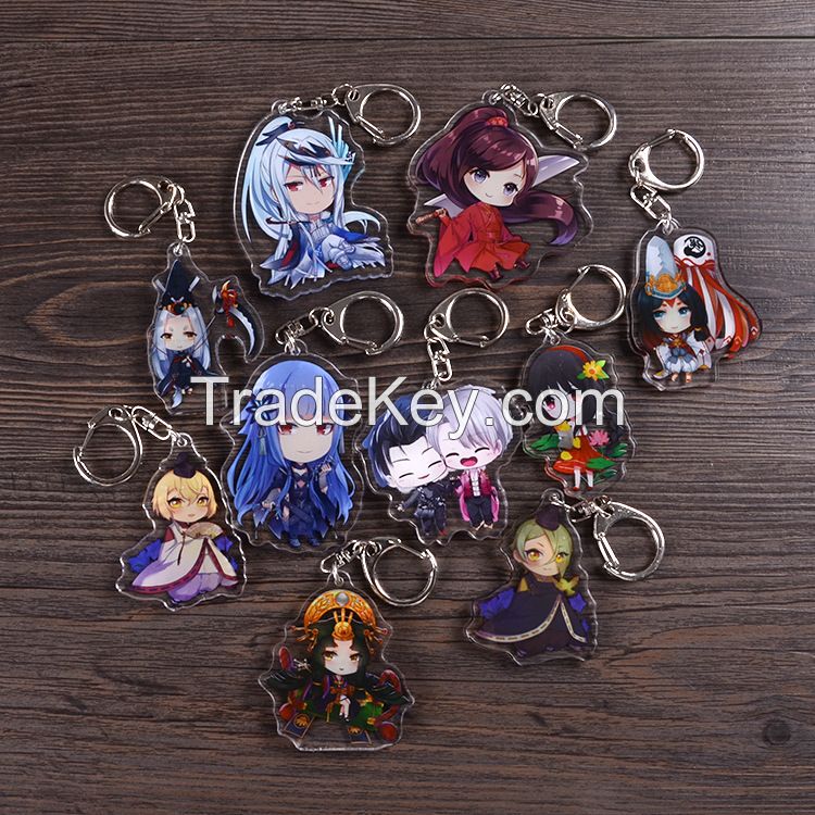 Custom acrylic keychain