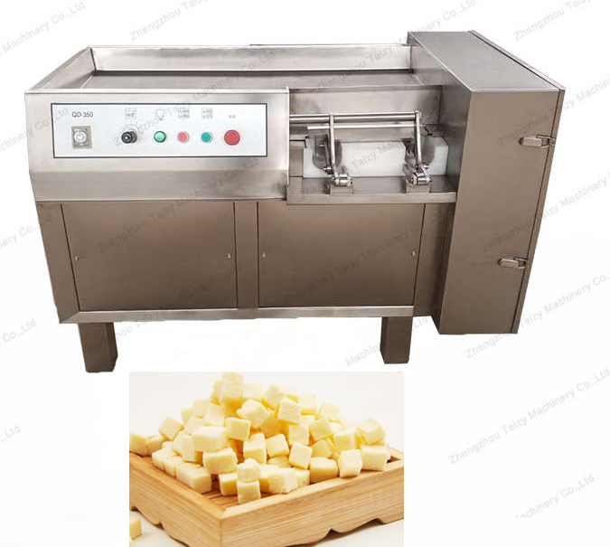 commercial frozen meat dicing machine