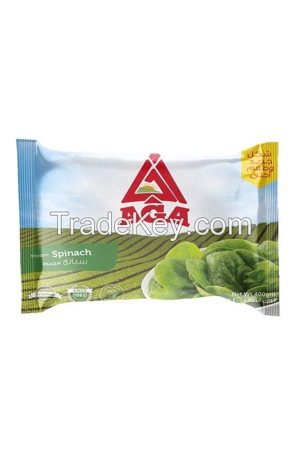 IQF Frozen Spinach - Frozen Vegetables