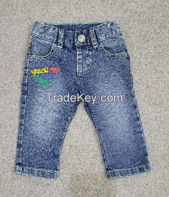 Kids denim long pant