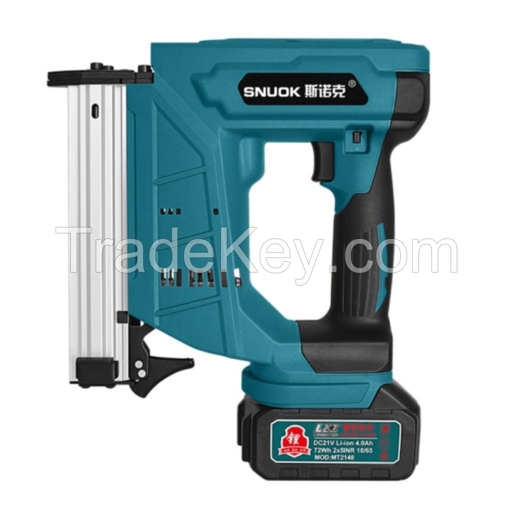 DC21V Brushless Cordless Battery Power Nail Gun