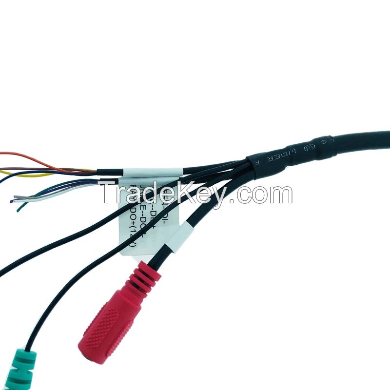 013 RJ16 Cable Assembly Io Module External Line 3.5 Stereoscopic Header DC5.5 by 2.1Mother MX1.25-10PIN Mx1.25-6Pin