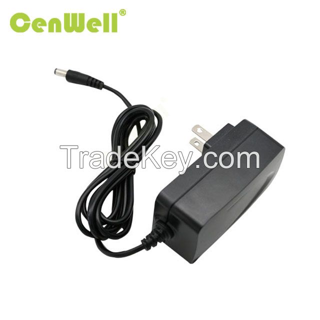 US plug 12V 2V 24w wall mount power adapter with UL ETL FCC certification