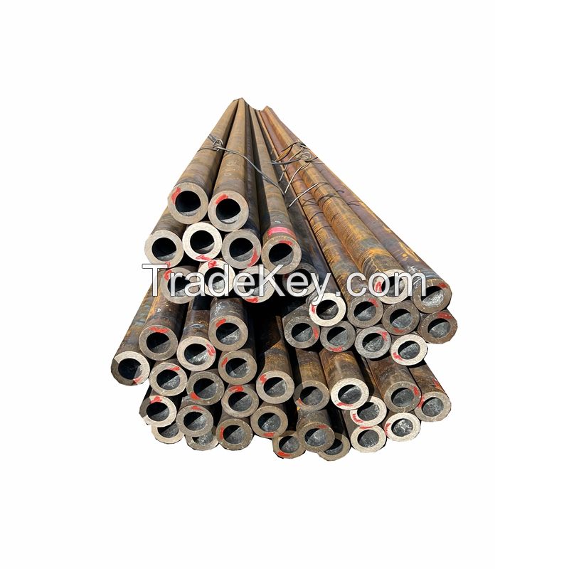 black seamless steel pipe thick wall hollow bar manufacturer