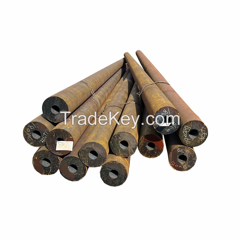 Q345B low alloy construction metal thick wall hollow bar seamless tube