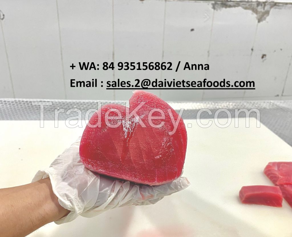 Frozen Yellowfin Tuna Loin, Steak, Saku, Cube, Portion...