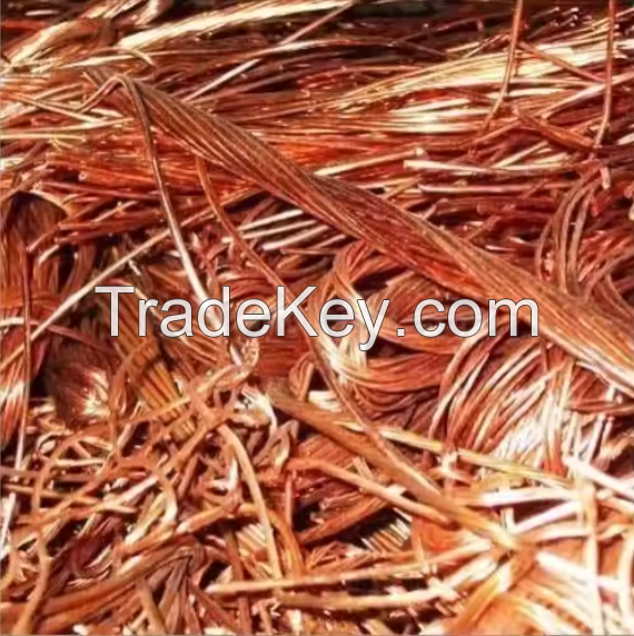 Pure copper wire from cable cobre scrap 99.9 purity copper wire scrap for selling