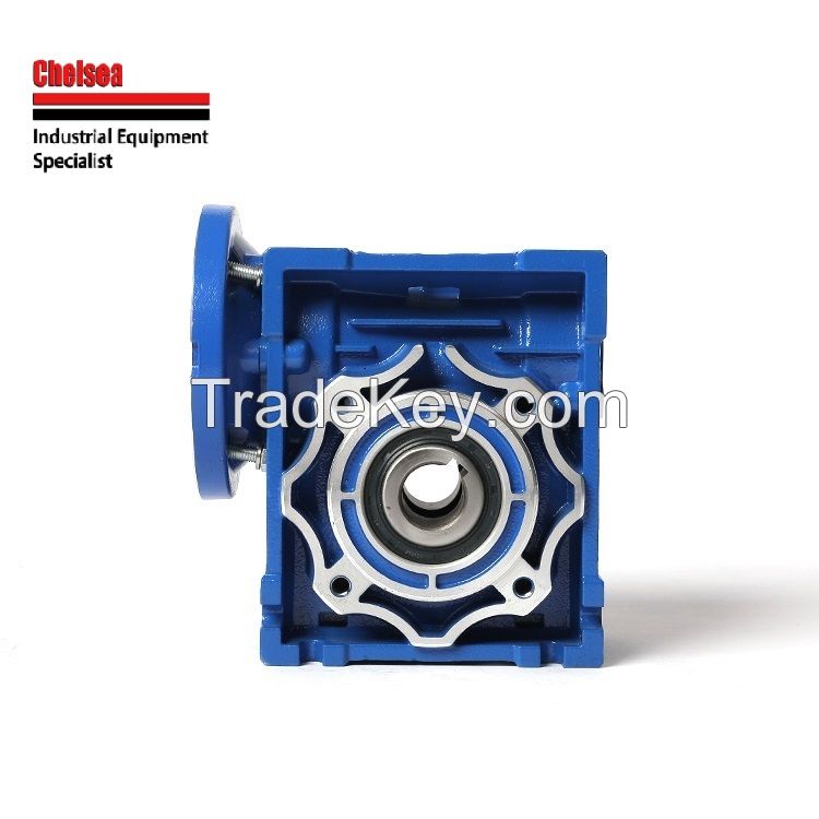 Chelsea Tin Bronze Worm Gearboxes NMRV30 Ratios from 5:1 to 80:1 Maintenance Free