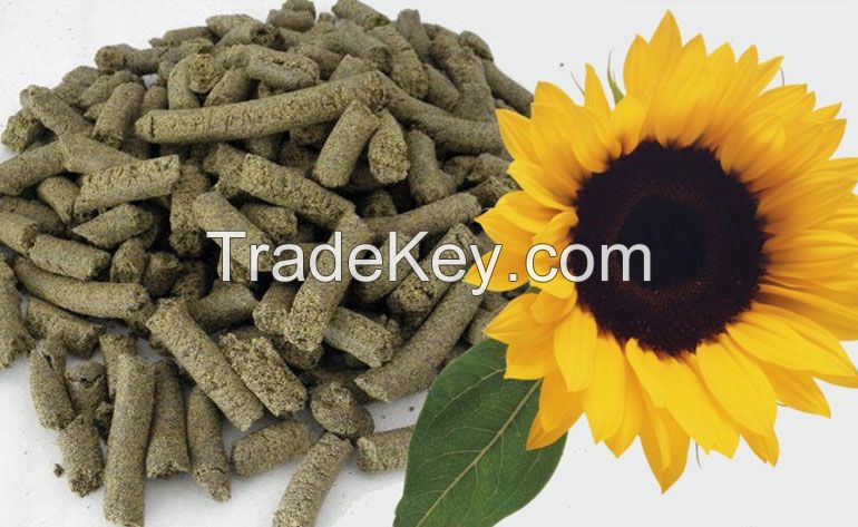 We sell granulated and non-granulated sunflower meal