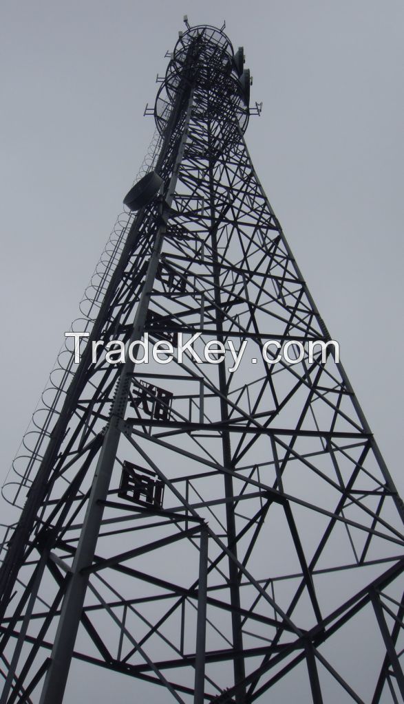 telecommunication steel tower