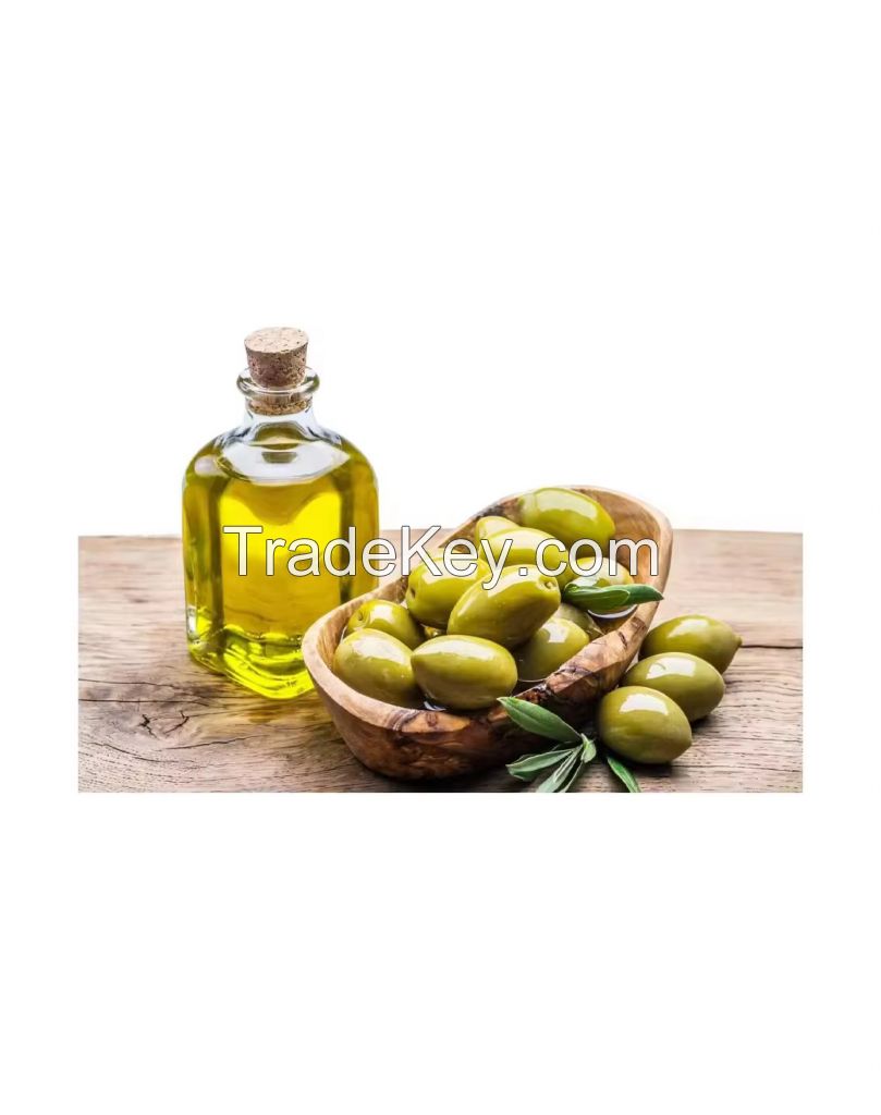 Wholesale Supply Bulk Olive Oil  Pure Natural Lowest Price Olive Carrier Oil for Skin Hair Care Cosmetics Food Grade