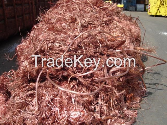 Wholesale Exporter Best high purity copper 99.78% wire scrap Mill Berry Copper 99% low price Copper