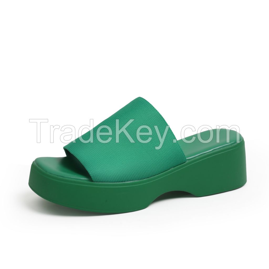 Platform Slide Sandals