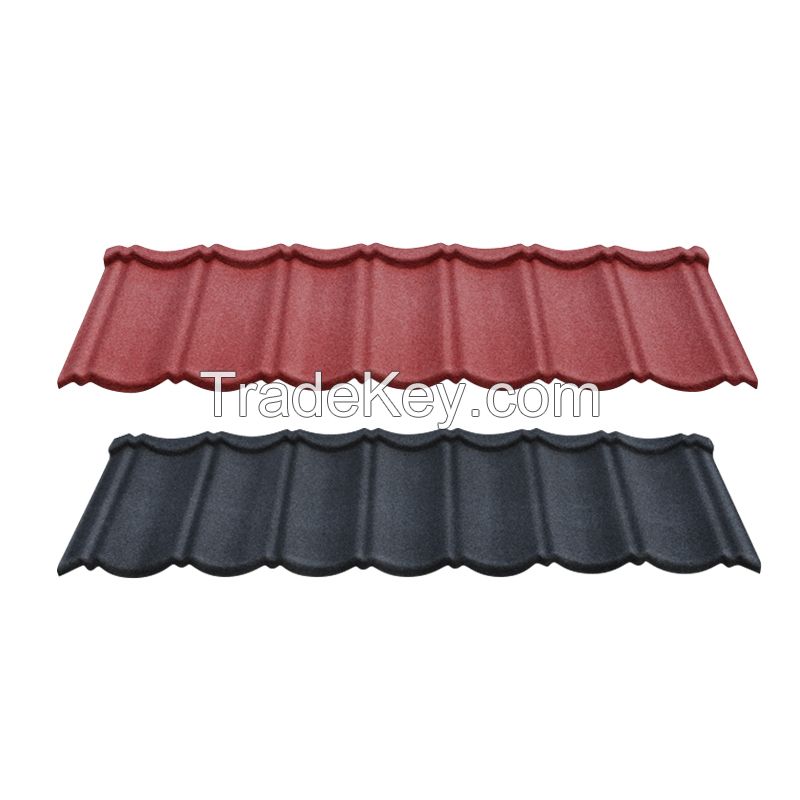 Fire insulation color metal roofing sheet tiles with 50 year warranty for sale