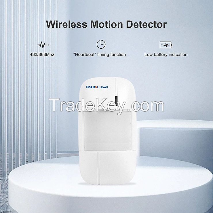 433mhz Wireless Human Body Sensor PIR Motion Sensor for Burglar Alarm System