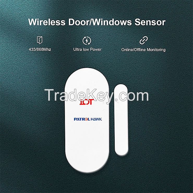 Burglar Alarm System 433Mhz Smart Door Sensor Window Alarm  for Home Security