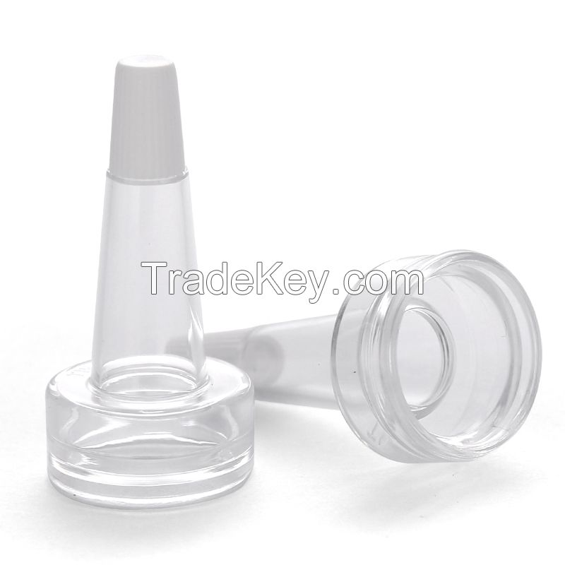 Xilin bottle dedicated horn head, bottle dropper, colorless, odorless, transparent horn head, 20 caliber dispenser