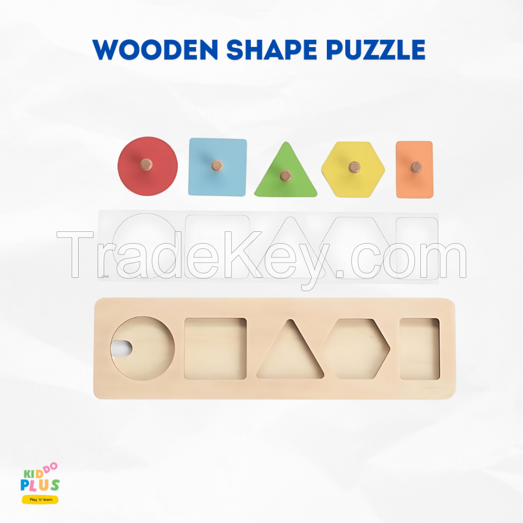 Wooden Shape Sorter On Sale