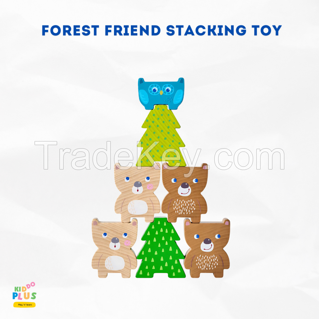 Forest Friend Stacking Toy On Sale