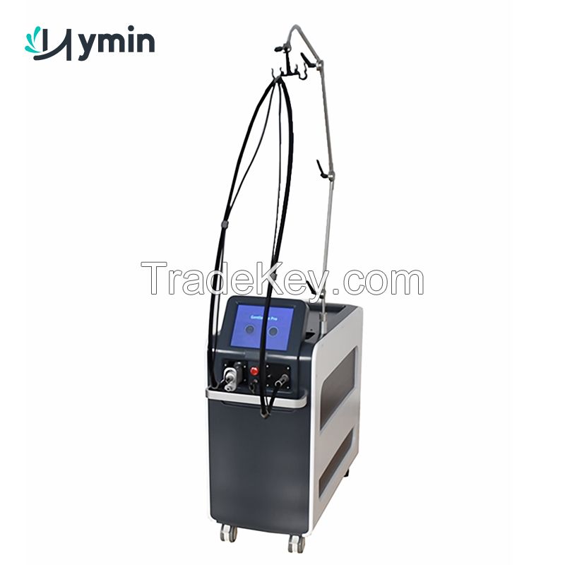 Dual Wavelength Laser 755nm 1064nm Best Hair Removal Alexandrite Laser Long Pulse ND YAG Laser Vascular Removal Pigment Removal Lasers for Salon Use