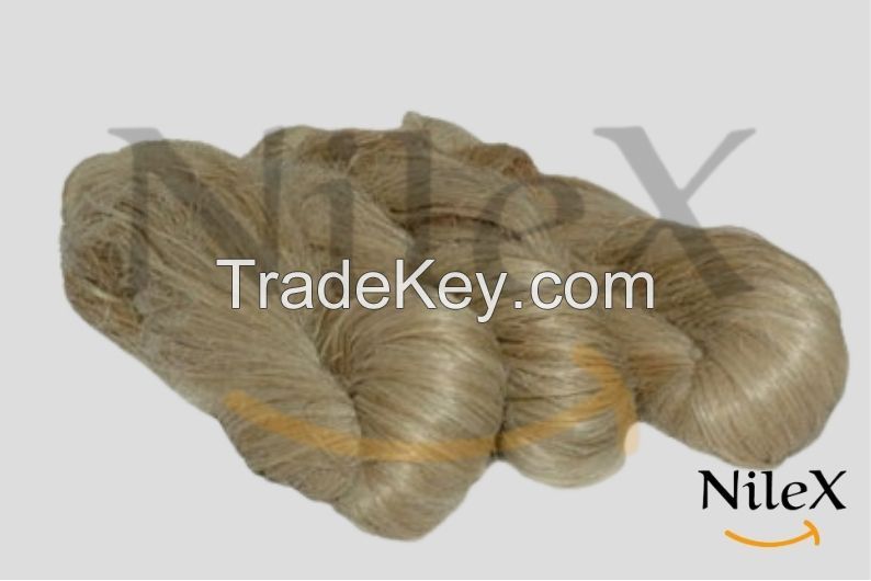 Scutched Flax Fiber