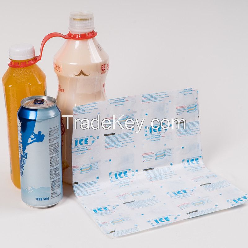 Non Woven Reusable Gel Ice Pack Keep Food Fresh Or Frozen Soak Ice Pack For Cooler Bag