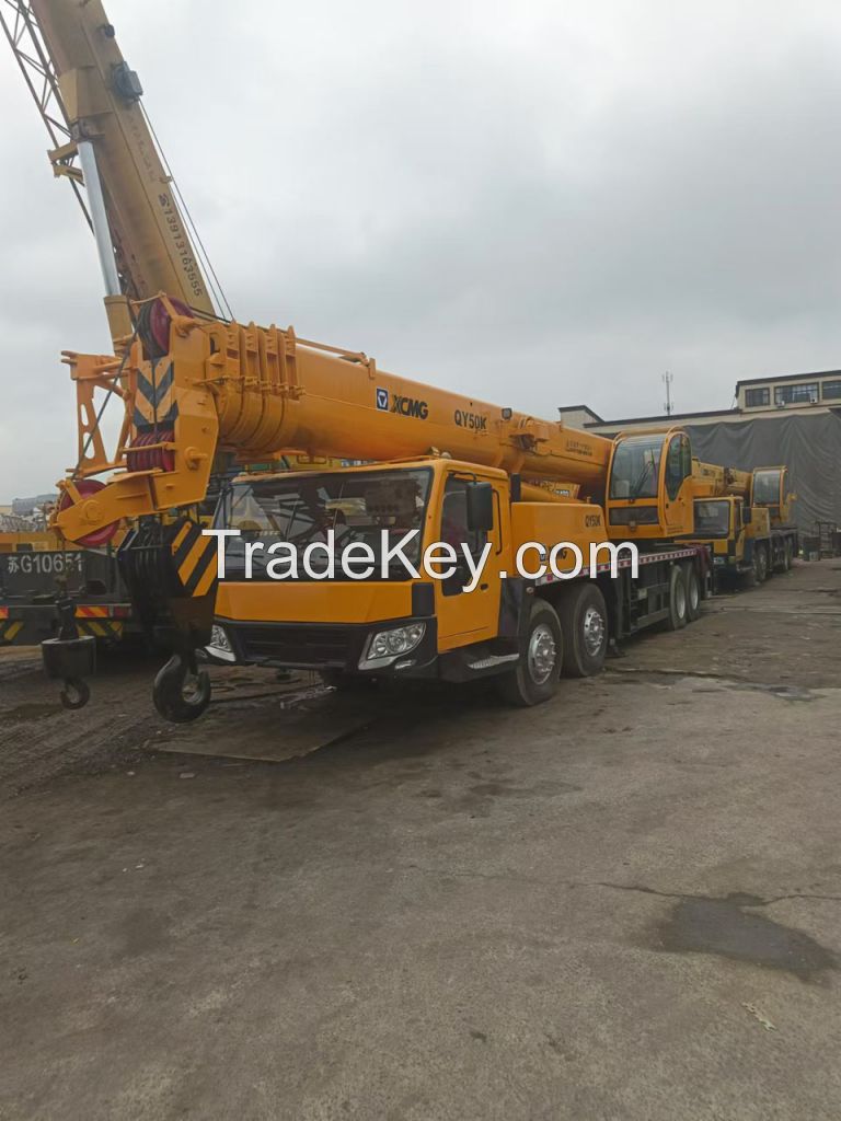 XCMG QY50K-11 truck crane 50T crane